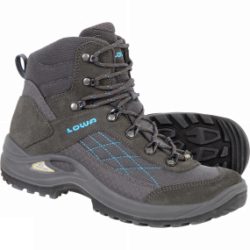 Lowa Womens Taurus GTX Mid Boot Anthracite/Turquiose